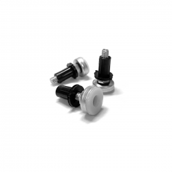 Sapata 1/4x1 Zincada C/Bucha 1/4 Preta 10mm