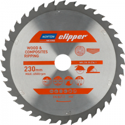 Serra Circular de Widea para Madeira 230x30x36D 70184608061 Clipper