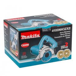 Serra Mármore 1300W 4100NH3ZX2 com 2 Discos de Corte - Makita