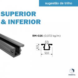 Kit RO-20 P/1 Porta C/Guia Roldana Pequena