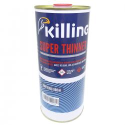 Solvente Thinner 900ml Kisafix