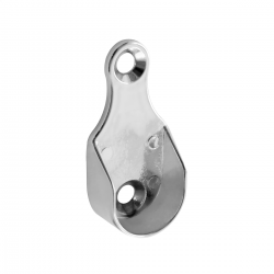 Suporte Lateral para Tubo Cabideiro Oblongo 310 Cromado