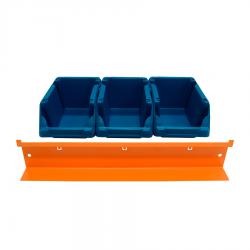 Suporte Com 3 Gavetas para Parede e Painel - Presto