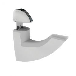Suporte para Prateleira Tucano Diamante Grande Cromo Acetinado SP-190CA - Rometal