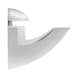 Suporte para Prateleira Tucano Diamante Grande Cromo Acetinado SP-190CA - Rometal