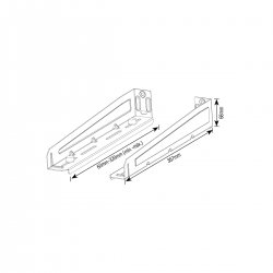 Suporte para Forno Micro-ondas SBR5.0 Branco - Brasforma
