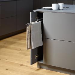 Suporte Porta Pano De Pratos Duplo Deslizante 8620 Jomer
