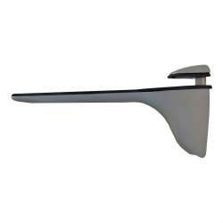 Suporte Para Prateleira Regulavel Pelicano Grande Cinza