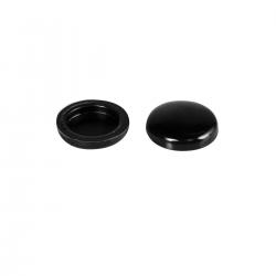 Tampinha Cpl 13mm Preto - 100 Unidades