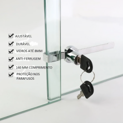 Fechadura P/Vitrine