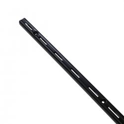 Trilho para Prateleira em Aco 150cm Preto - Zamar