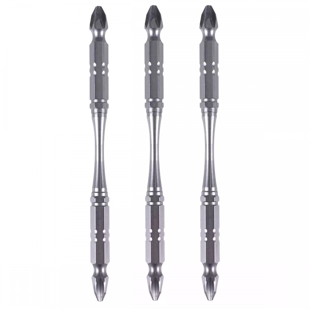 Bits Phillips Ponta Dupla Ph2 De Torcao 110mm 3 Unidades B-21864 Makita