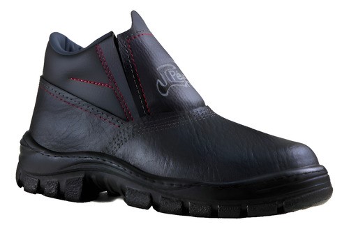 Bota Botina Segurança Elástico Tamanho N37 Pé De Ferro Preto 37 Br