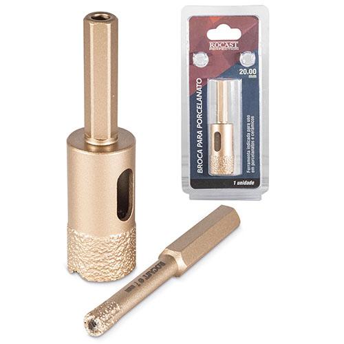 Broca para Porcelanato 8mm 118,0004 Rocast