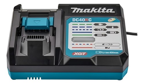 Carregador Rápido Dc40rc Baterias 40v Max Makita