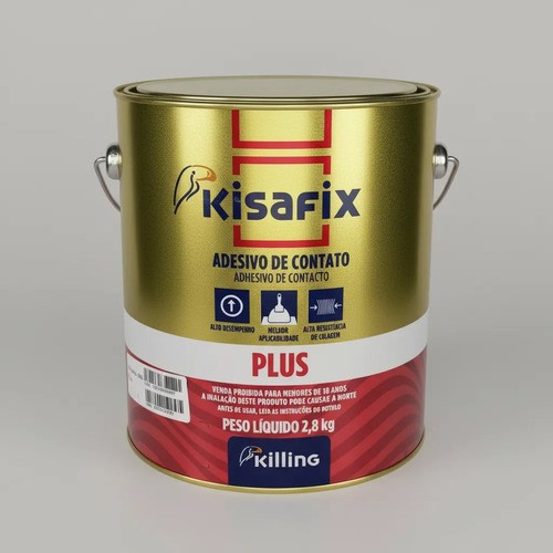 Cola De Contato Kisafix  Kiling Plus 2.8kg