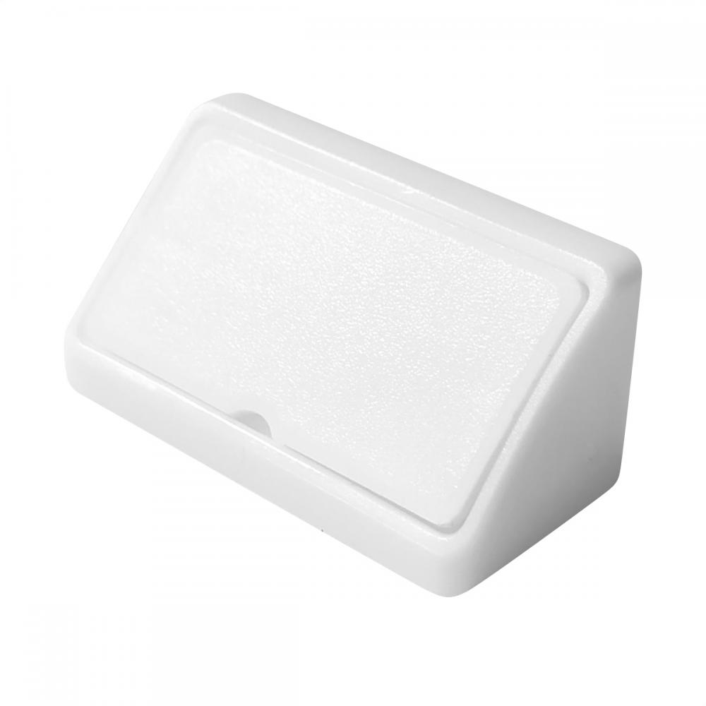 Conector de Canto C/Capa Plastica Branca