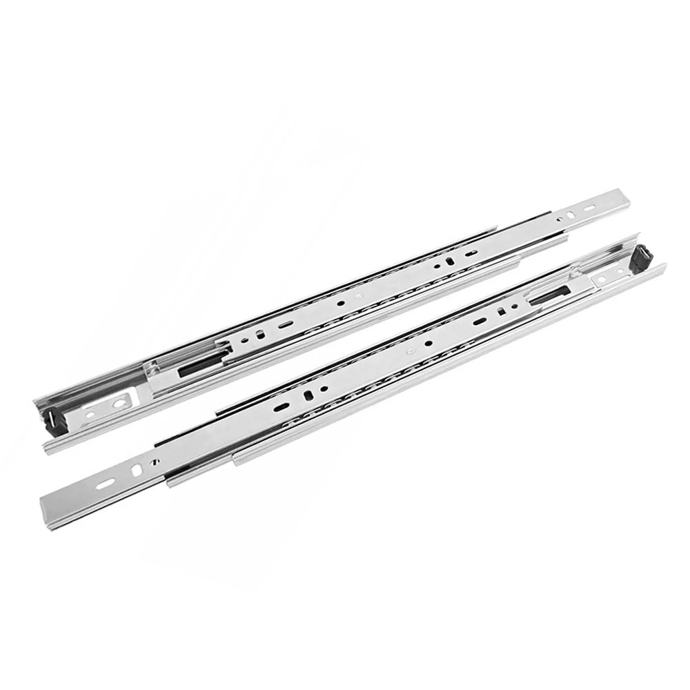 Corrediças Telescópicas Mini 25Kg H35 Zincada Par - Fgvtn