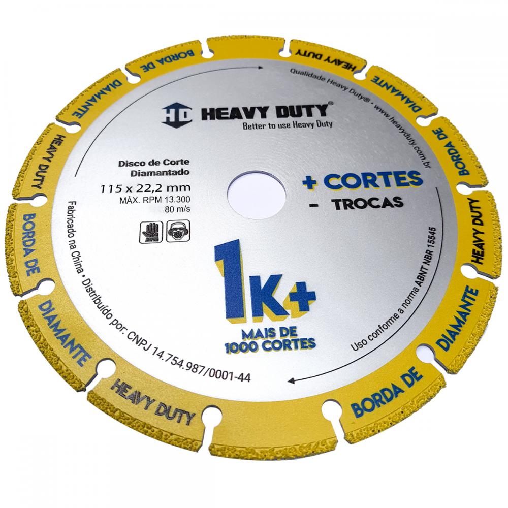 Disco de Corte Heavy Duty Multimaterial 11,5 x 7/8 168270 168270