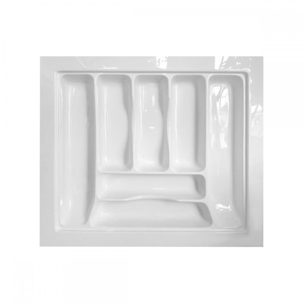 Divisor Organizador de Talheres DT-40 para Gaveta 555x495mm Branco - Moldplast