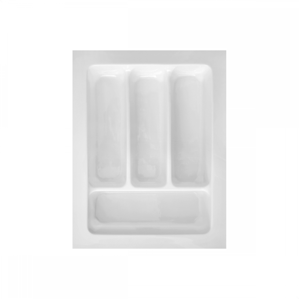 Divisor Organizador de Talheres DT-04 para Gaveta 365x481mm Branco - Moldplast