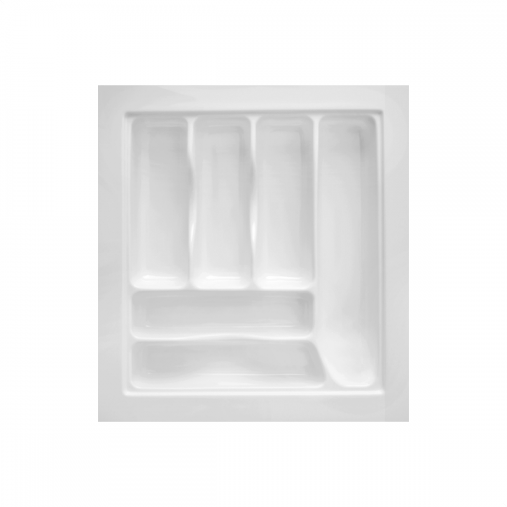Divisor Organizador de Talheres DT-07 para Gaveta 456x491mm Branco - Moldplast