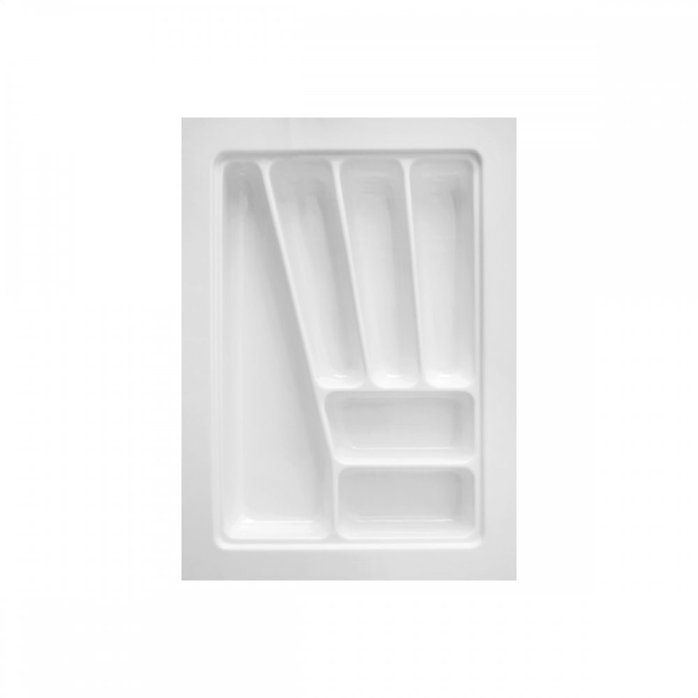 Divisor Organizador de Talheres DT-08 para Gaveta 370x515mm Branco - Moldplast