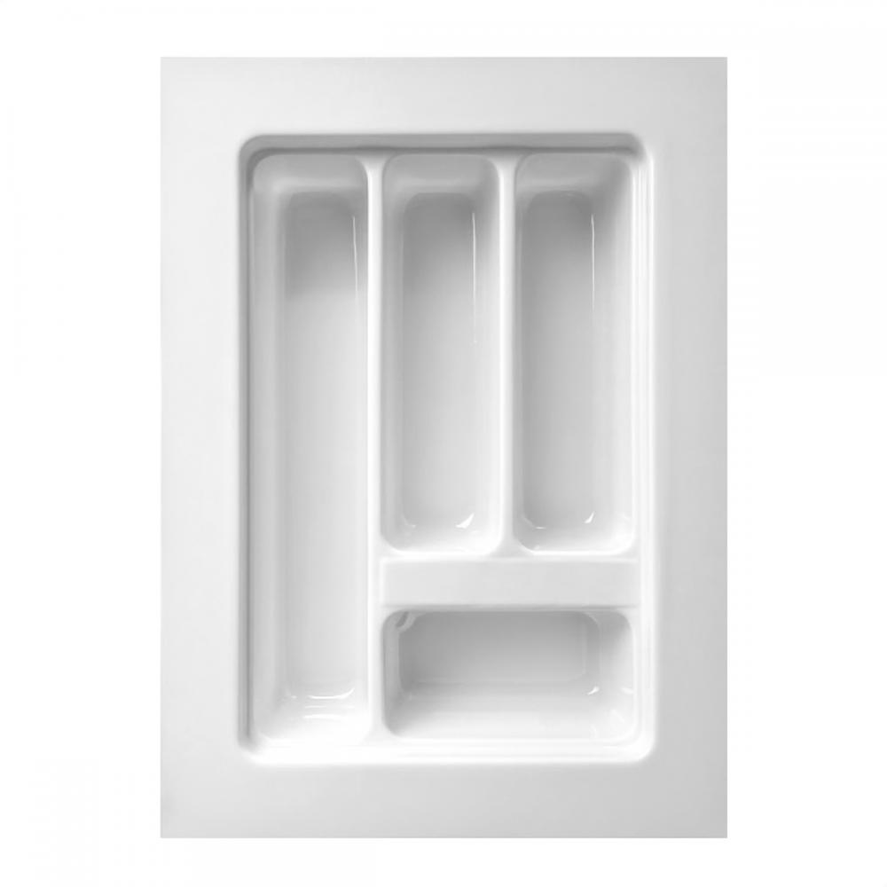 Divisor Organizador de Talheres DT-20 para Gaveta 293x402mm Branco - Moldplast