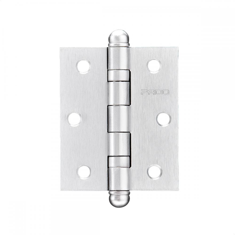 Dobradica com Rolamento 3.1/2x3 Inox Escovado SM3530 - Pado