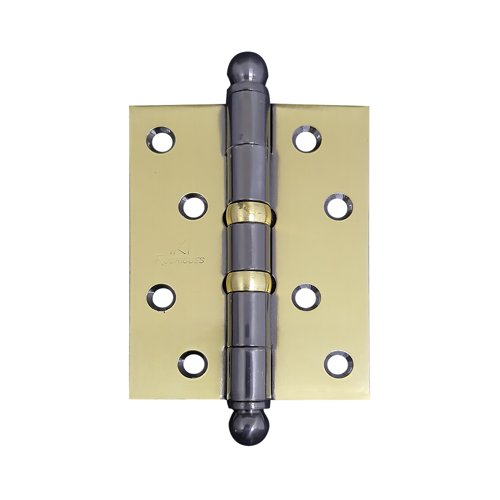 Dobradica Reforcada 5535 4x3 Pol. com Anel Aco Oxidado com 3 Pecas - Rodrigues
