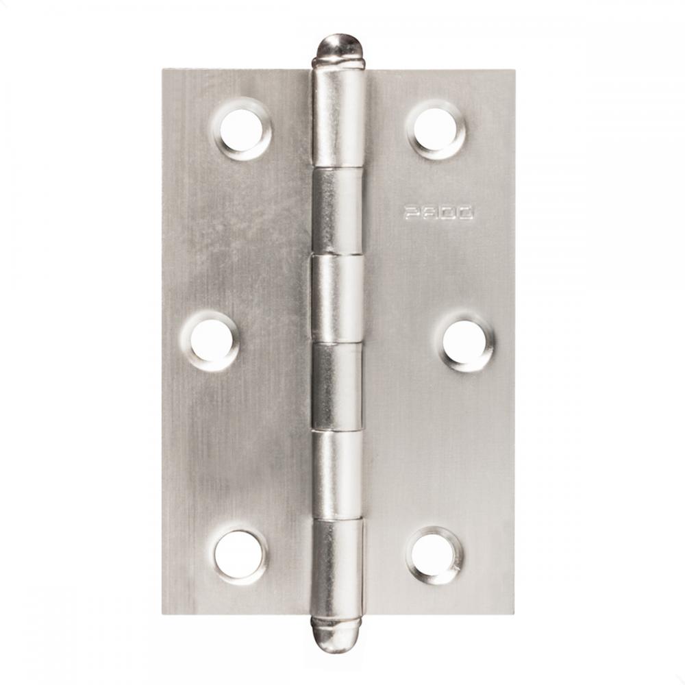 Dobradiça Sem Rolamento 3.1/2" Cromo Acetinado SM3521 - Pado