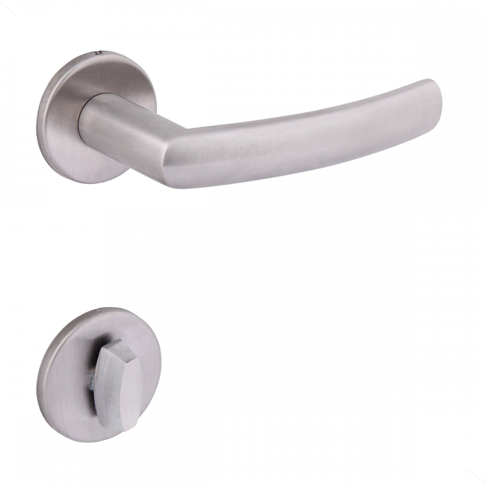 Fechadura Brava WC Inox Polida Cromado - Arouca