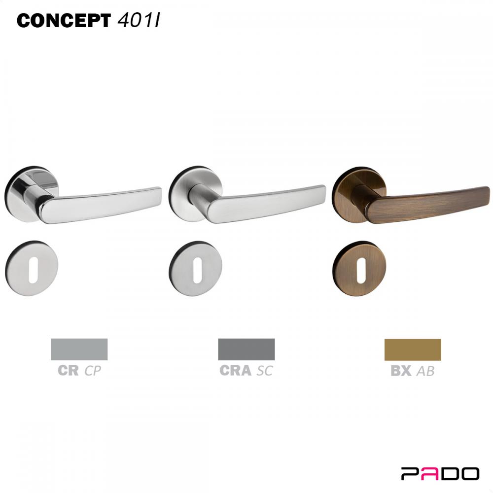 Fechadura Interna Concept com Roseta ZM 401I - Pado