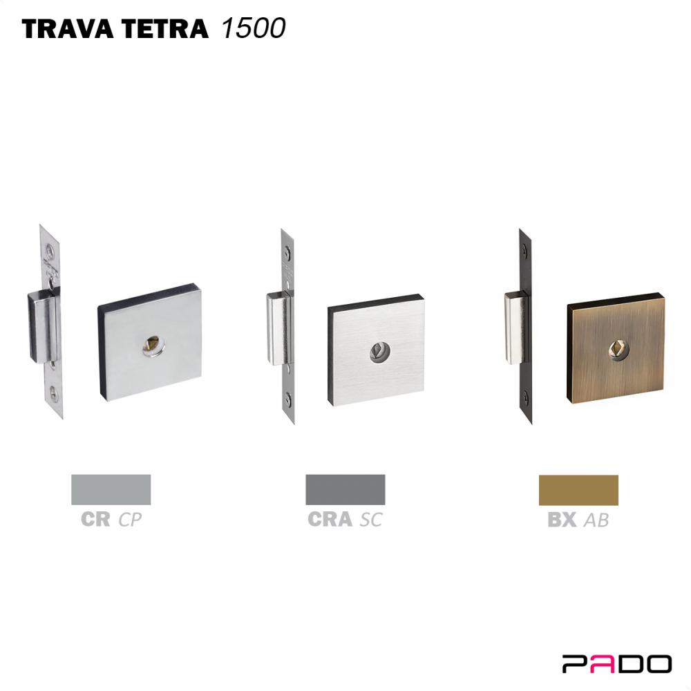 Fechadura Trava Tetra Quadrada ZM 1500 - Pado