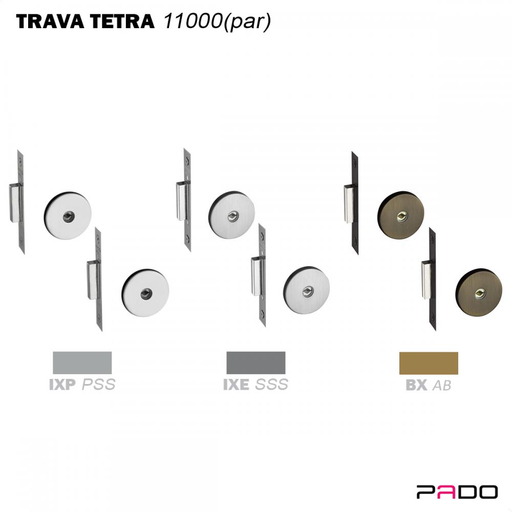 Fechadura Trava Tetra Redonda Dupla IX 11000 - Pado