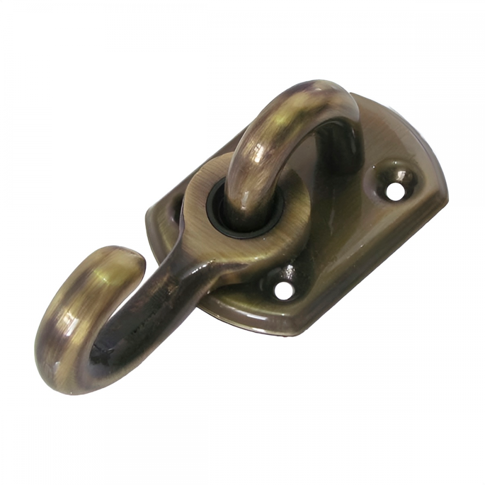 Gancho Para Rede Latão Antique 110kg Stanfer