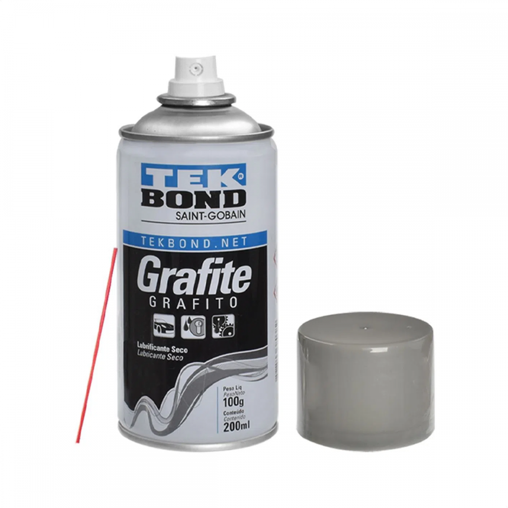 Grafite Seco 200ml/100g Tekspray Tekbond