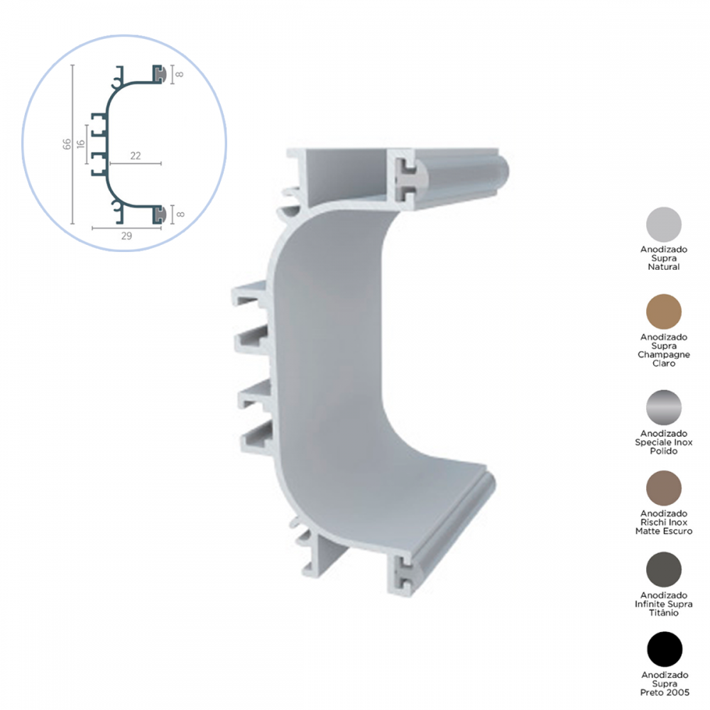 Perfil Cava Rm-194 - Rometal