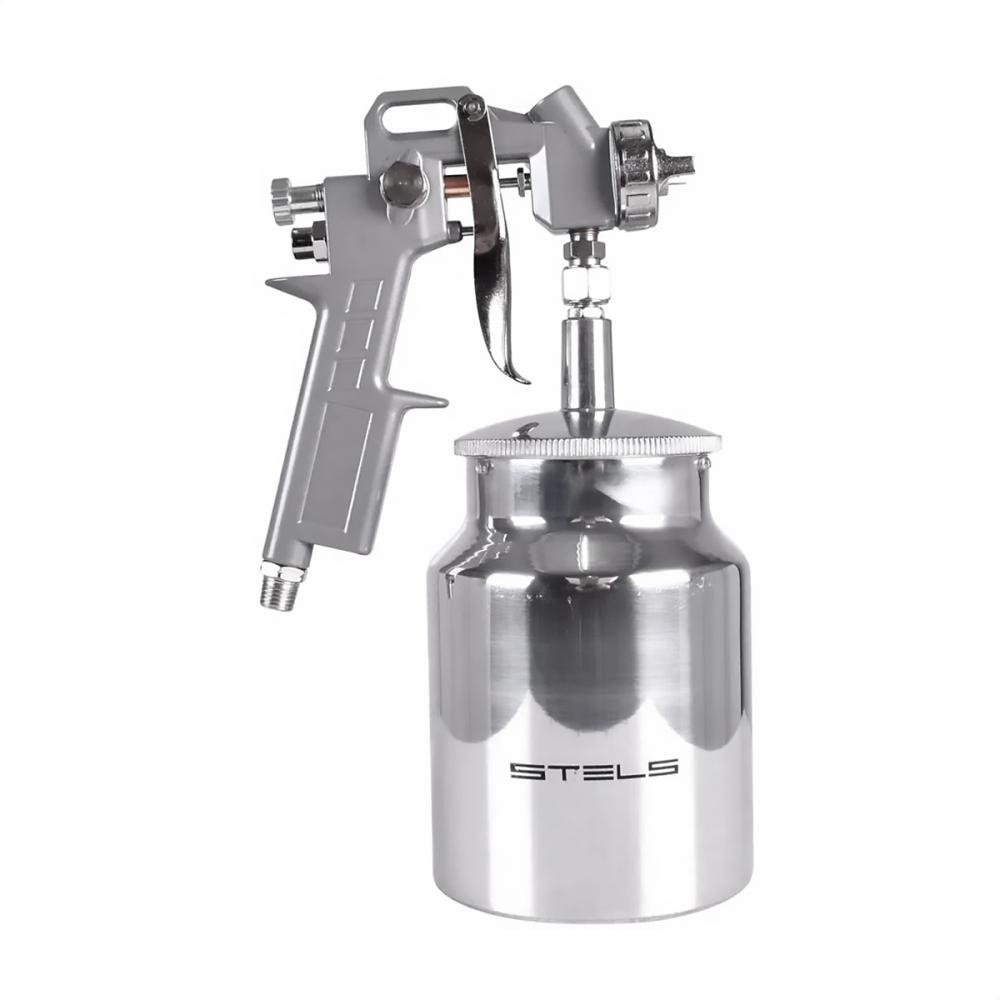 Pistola Pneumática para Pintura com Tanque Baixo 750ml 5731755 - Stels