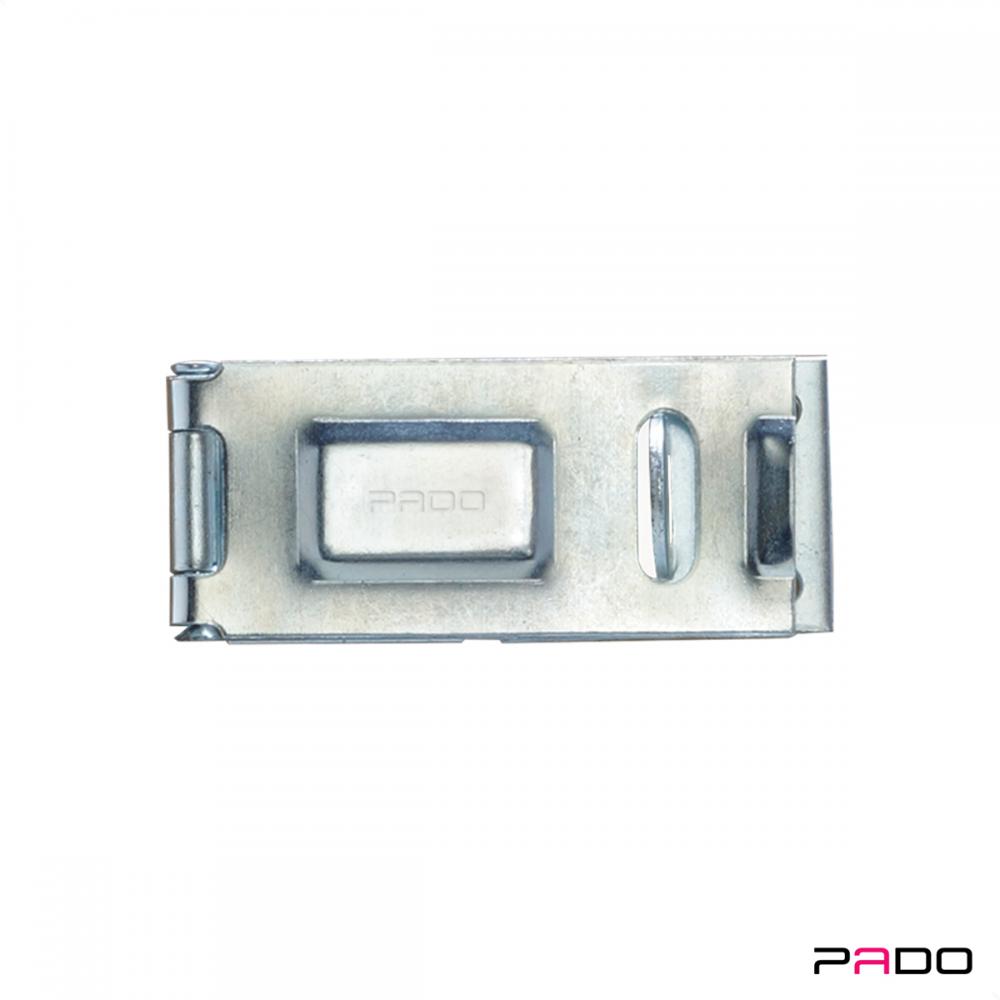 Porta Cadeado 89mm em Aço Carbono PC-3,5 ZB - Pado