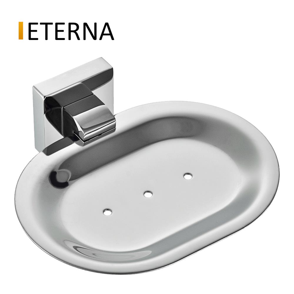 Saboneteira Para Banheiro Italyline Eterna Inox