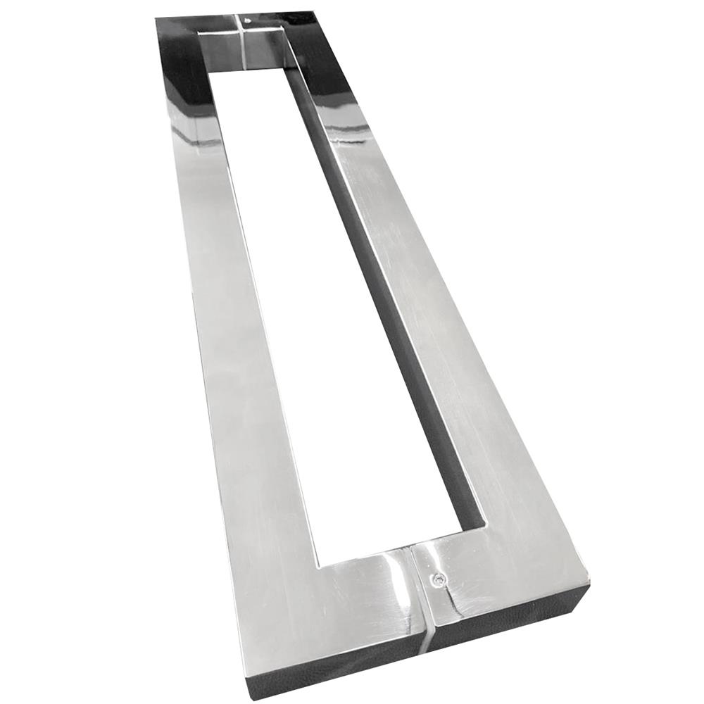 Puxador Trave Duplo 3838 Inox Polido