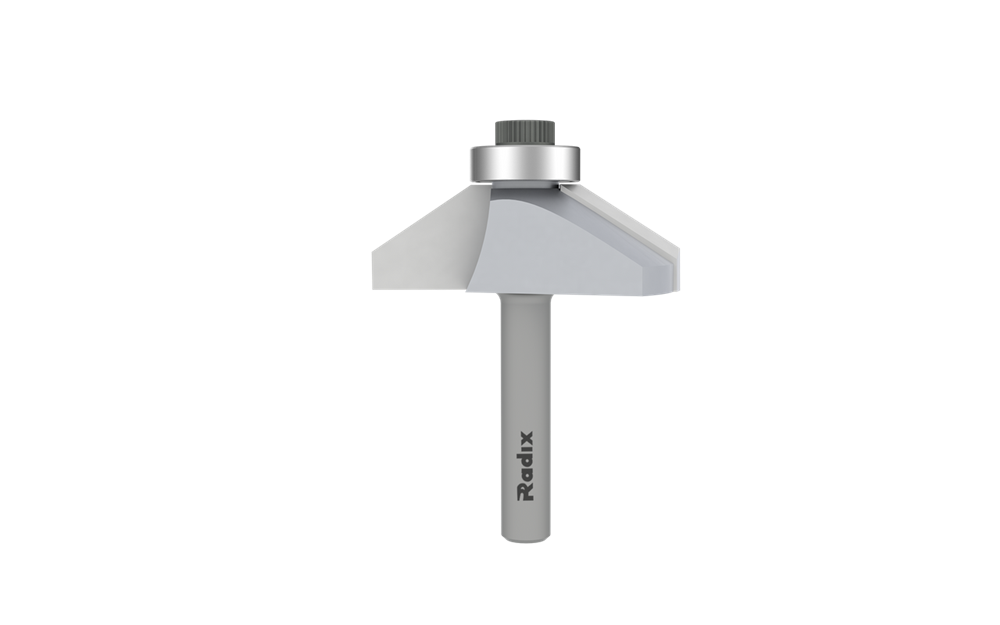 Fresa Cônica para Chanfros com Rolamento 39x12 H6 27181BN.01 - Radix