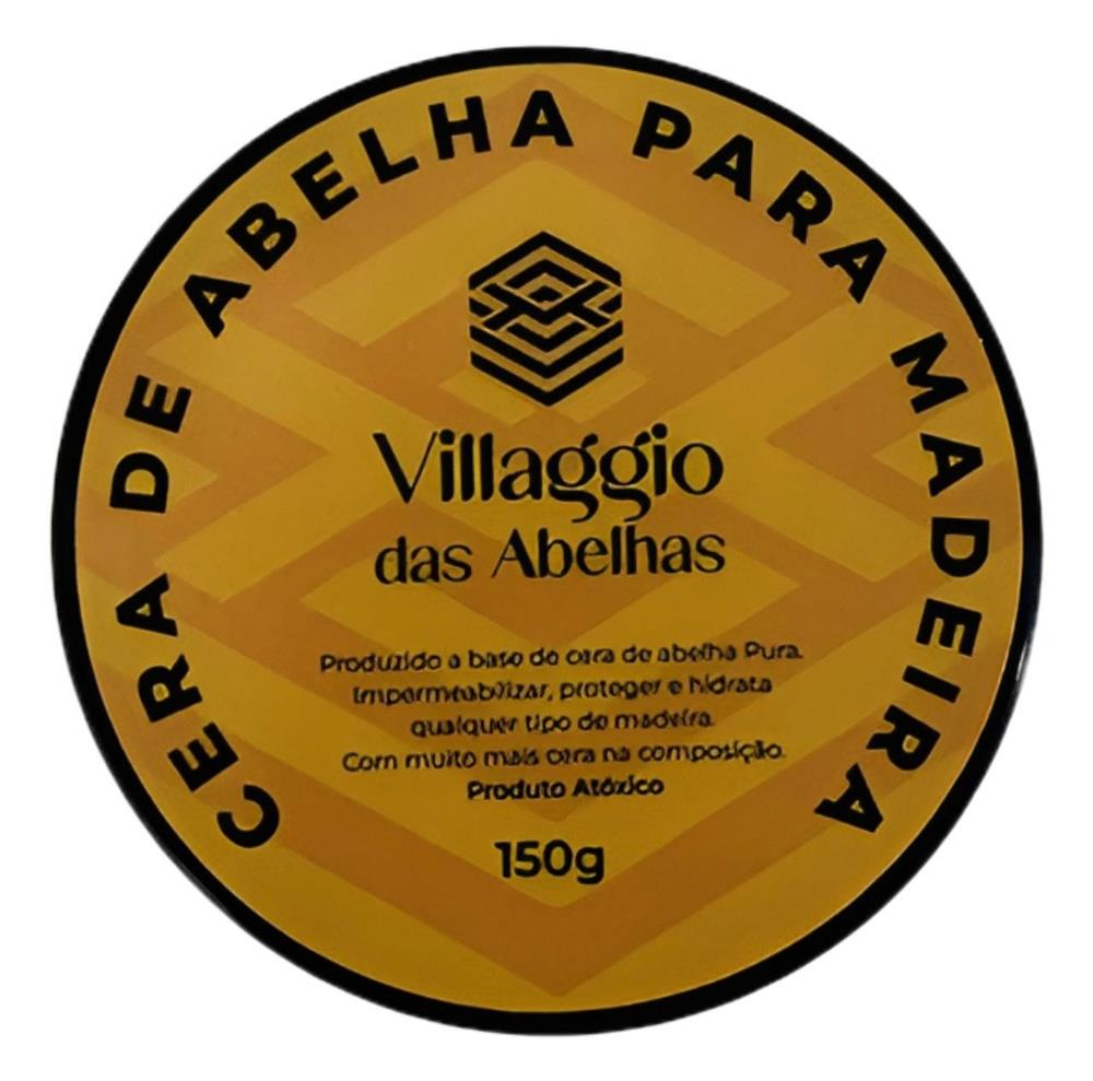 Cera De Abelha Para Madeira Brilho Proteção 150g