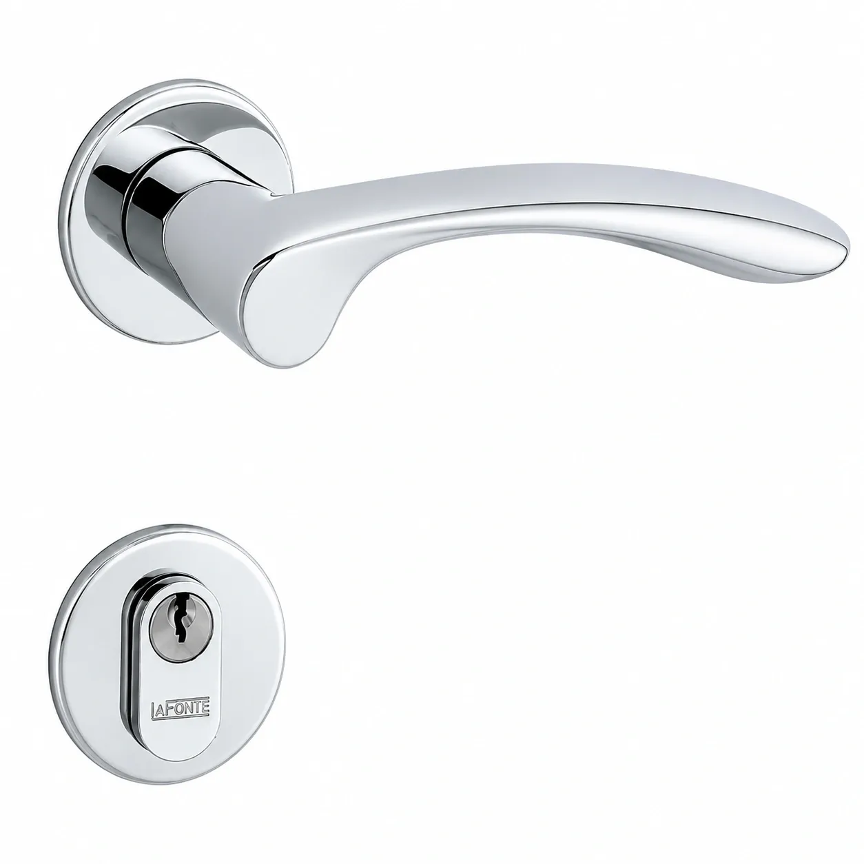 Fechadura 6239 Externa ST2 Cromado La Fonte