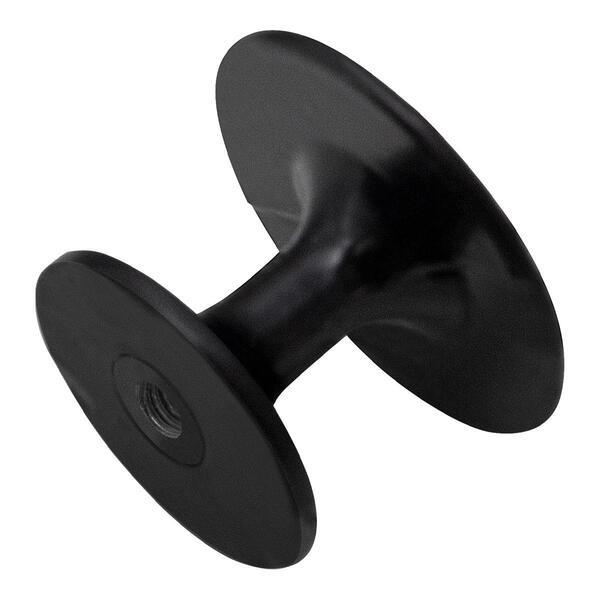 Puxador Cogumelo 25mm Preto Acetinado