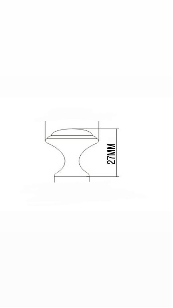 Puxador Sinnai Il806 27mm Preto