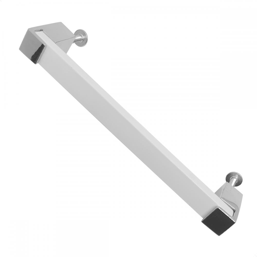 Puxador Barra Chata 108 Branco - Cardoso