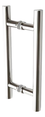 Puxador Blindex Duplo Porta De Vidro Italyline 2x50/70cm