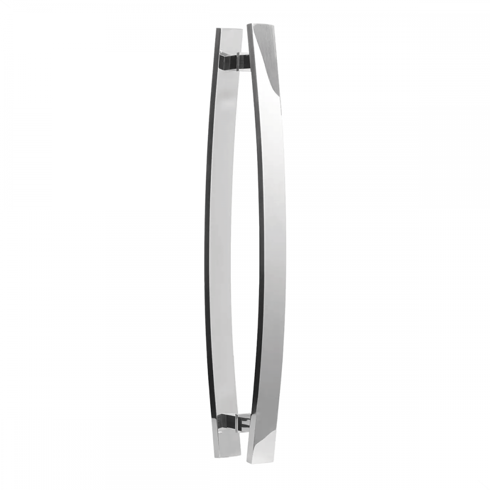 Puxador Blindex Regua MB 4301 Inox Polido